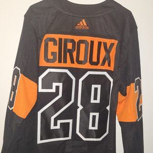 Adidas ADIZERO PHILADELPHIA FLYERS CLAUDE GIROUX JERSEY Sz 44,46,50,52,54,56,60